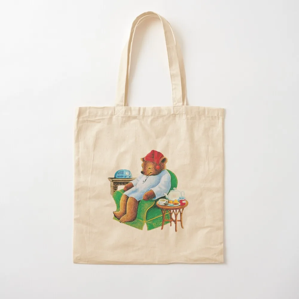 celestial seasoning sleepytime tea bear Tote Bag Women bags women bag Canvas Tote Bag