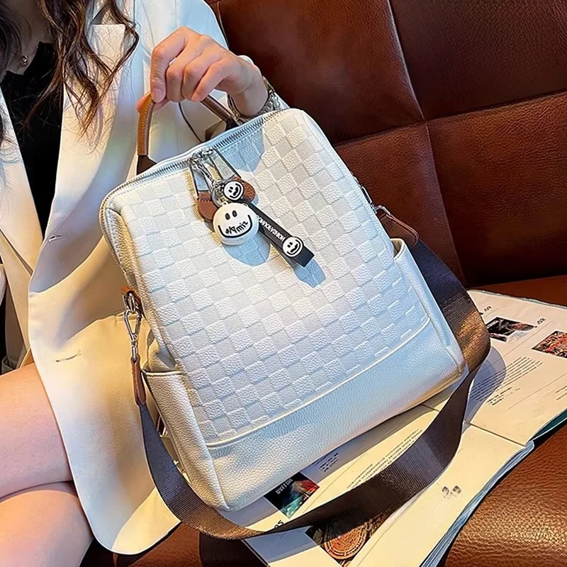 chboard-pattern-women's-bapa-casual-versatile-travel-bag-single-oulder-bag-suitable-for-universi-students-briti