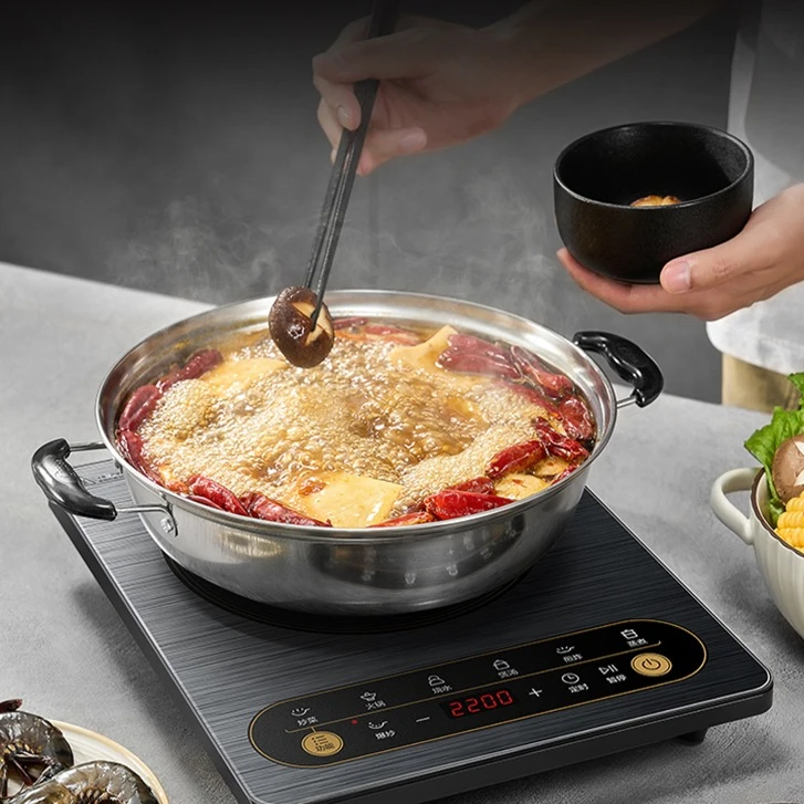Home Use High-Power Induction Cooker Stir-Fry Hot Pot Cooktop Designed for Efficient Cooking
