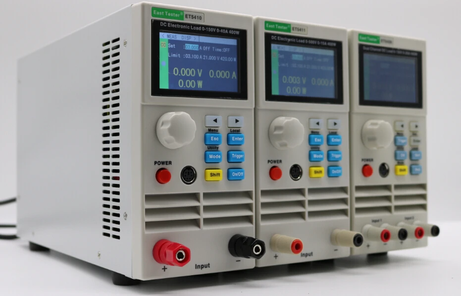 جهاز اختبار الشرق ET5411 400 وات مدخل 0-500 فولت / 0-15 أمبير تحميل إلكتروني تيار مستمر واحد قابل للبرمجة #5