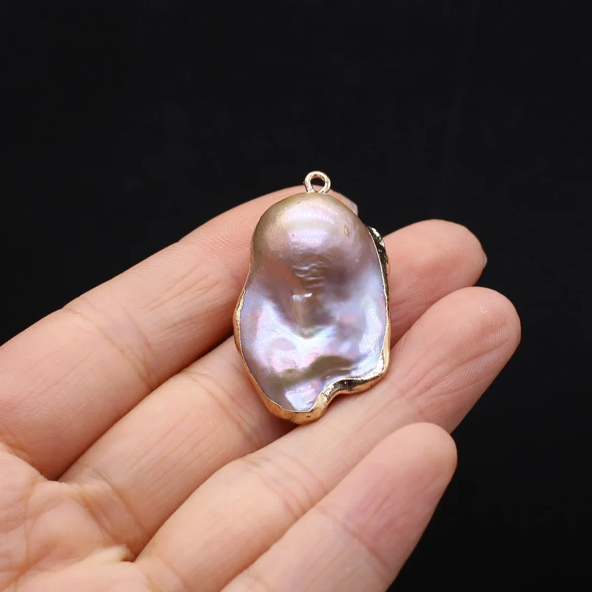Baroque Fishtail Pendant Natural Freshwater Pearl 20x35mm For Jewelry Making DIY Bracelet Earrings Necklace Accessory