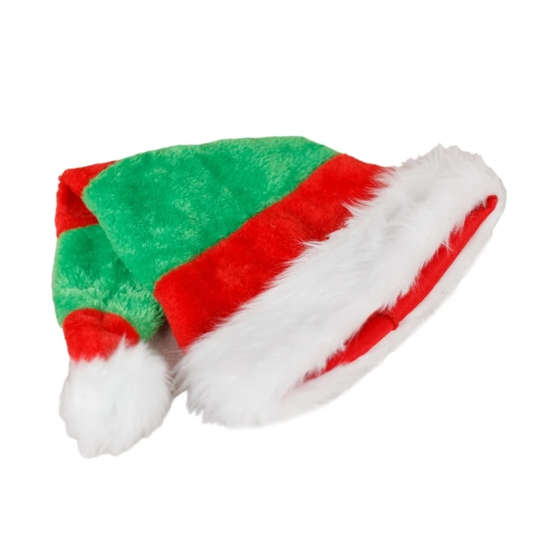 Traditional Santa Hats Warm Durability Christmas Hats Cheerful Holiday Headwear for Christmas Enthusiasts Drop Shipping