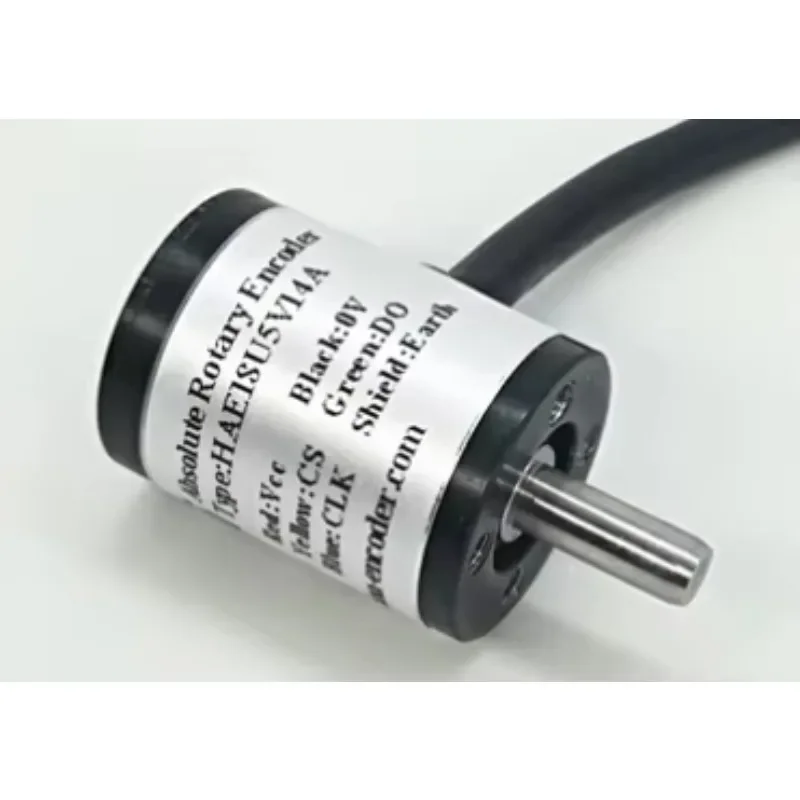 360 degree measurement Hall effect angle sensor absolute encoder HAE18U3.3V10A0.5 10bit 1m cable