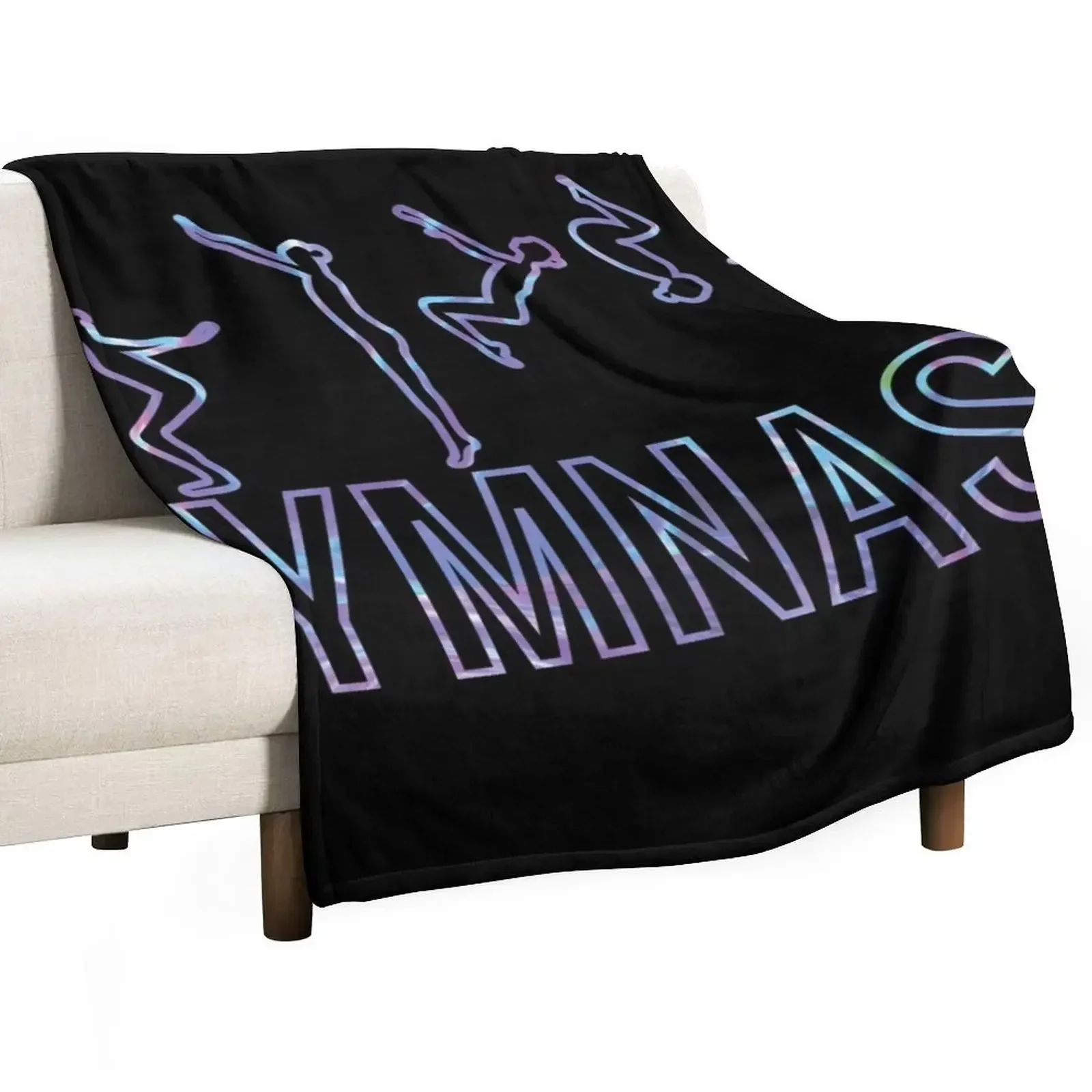 

Gymnast - Holographic Throw Blanket Soft Beds anime Blankets