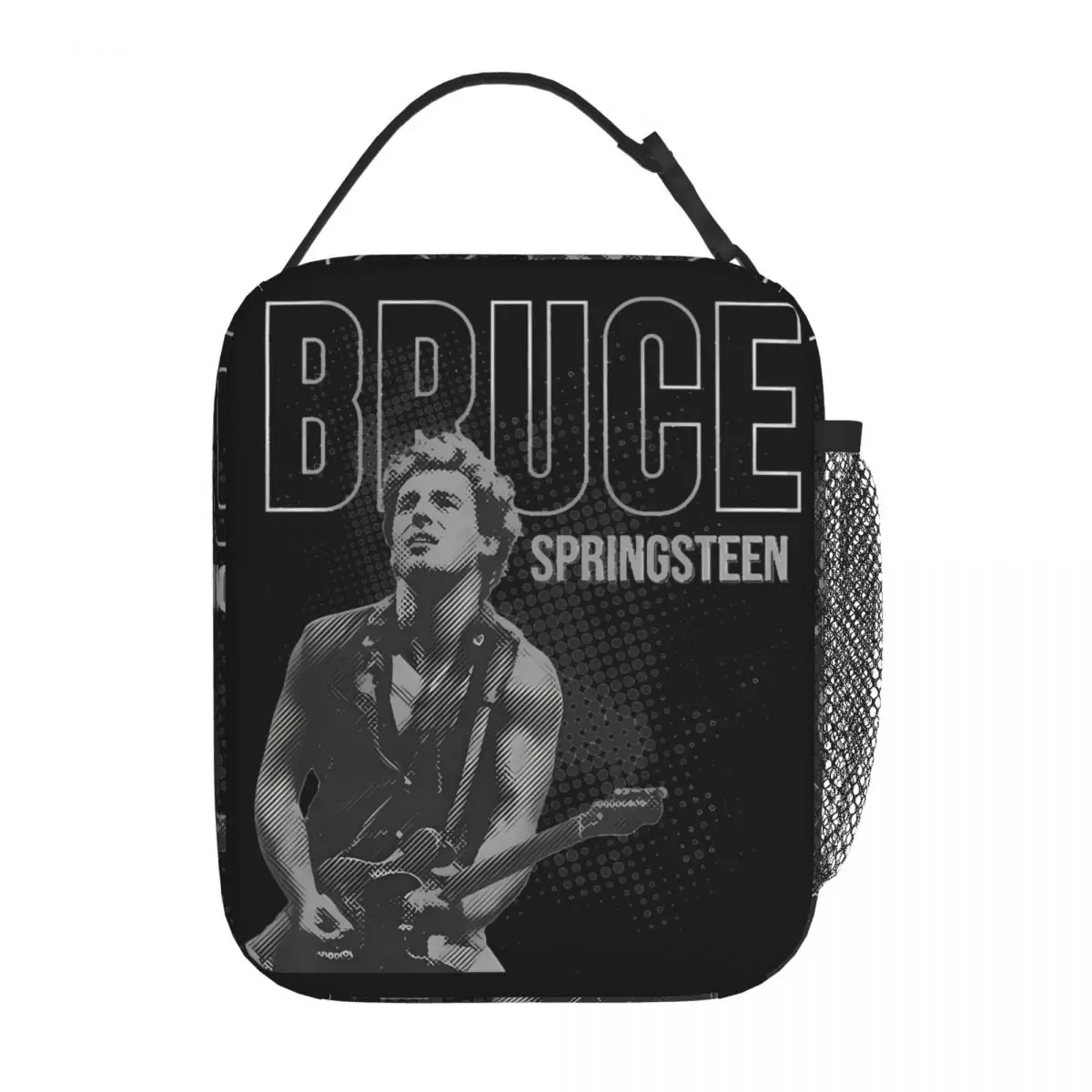 Bruce Springsteen 2024 World Tour Insulated Lunch Bag For Office Vintage Heavy Metal Rock Music Tour Food Box Cooler Lunch Boxes