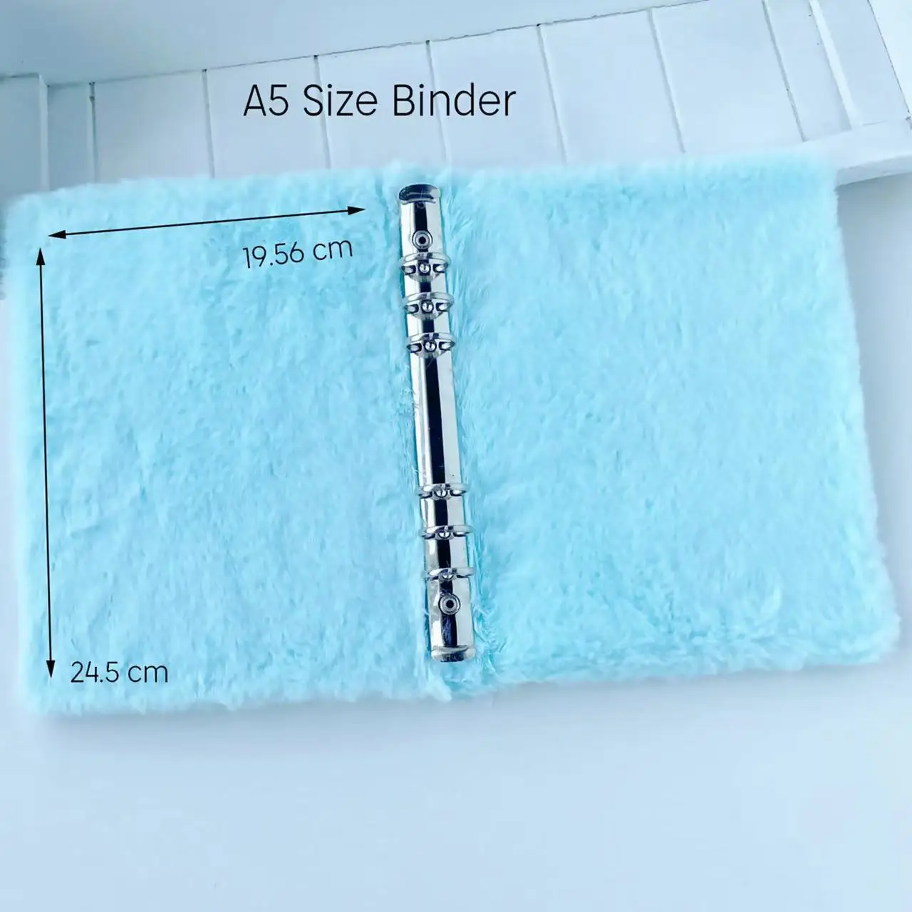 A5  Toploader Kpop Card Binder Orignal Design Pink Blue Plush Cute Loose-leaf INS Girl Korean Collect Notebook Polaroid Album