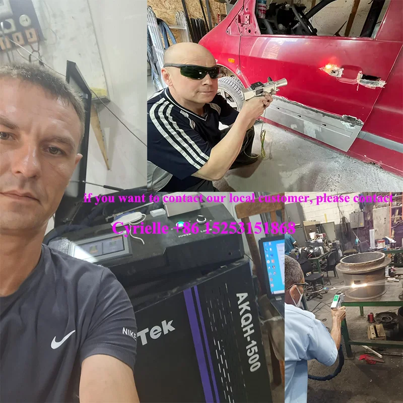 Fiber Laser Welder 3000W Water Cooling Welding Machine Handheld Laser Welding Machine for Aluminium and Stainless Steel