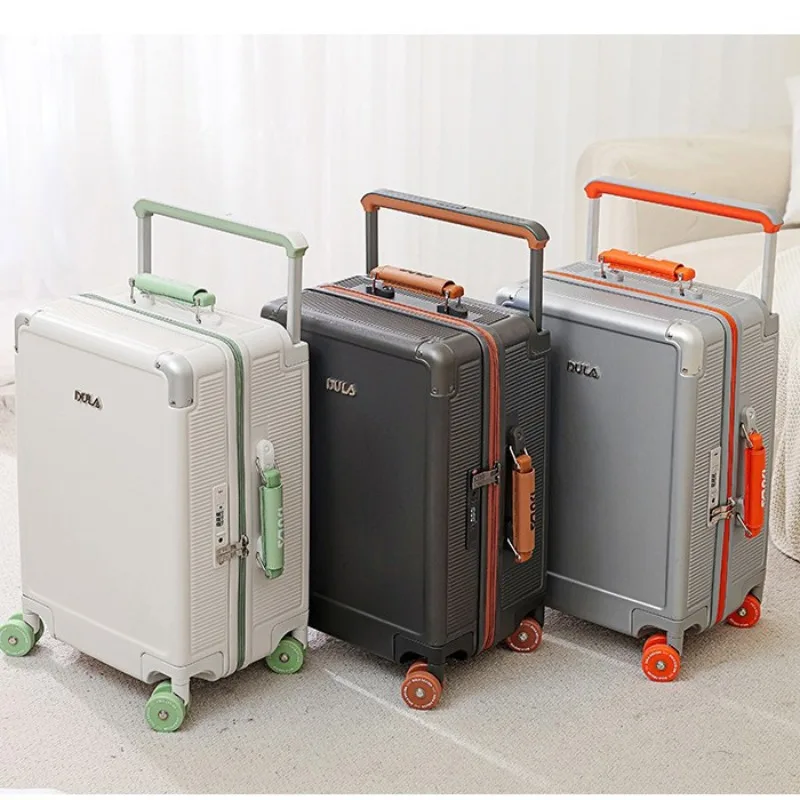 

20"24"26 Inch Travel Suitcase Rolling Luggage Multi function Trolley Case With Wheels Cup holder Boarding Case Carry on Luggage