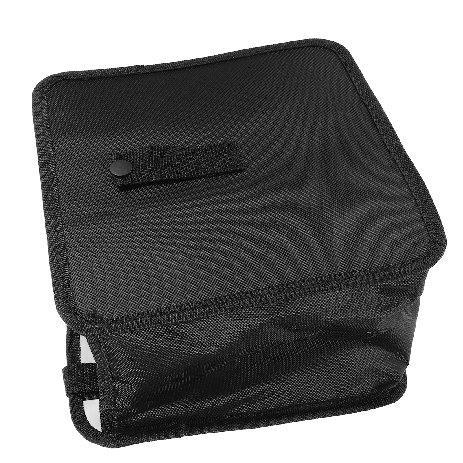 

Foldable Organizer Black Seat Storage Box Waterproof Purse Holder Car Bin Oxford Cloth Backseat Car Trash Bag