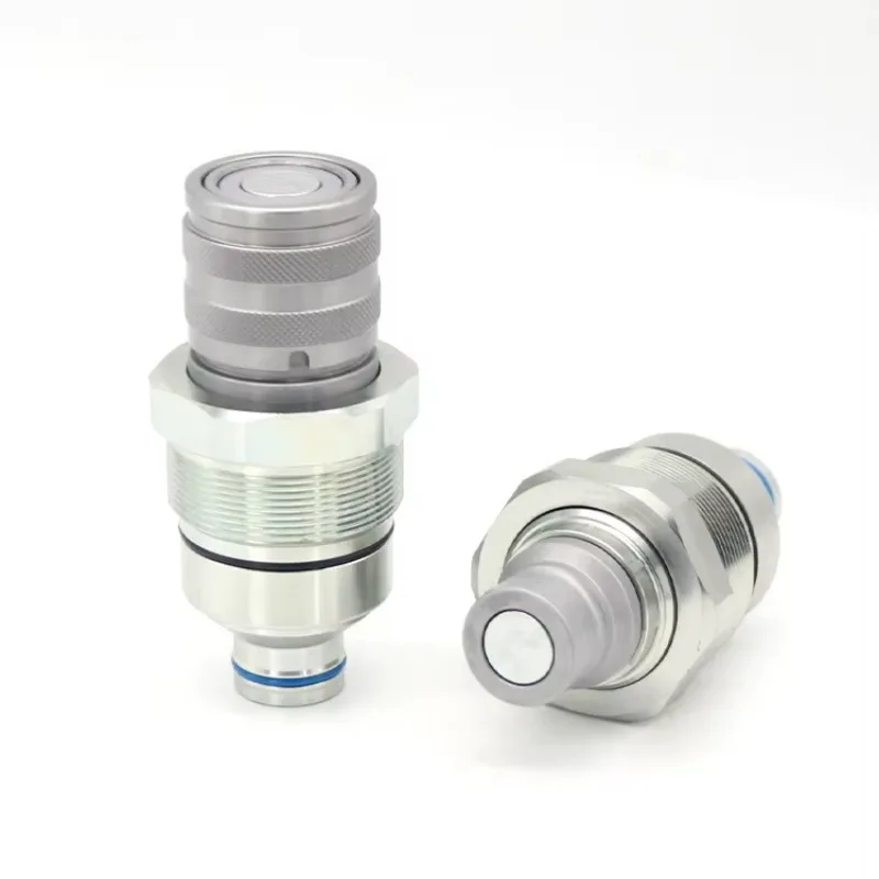 High Quality Carbon Steel Quick Connector Replacement for 6679837 and 84390117 Hydraulic Parts 1 Year Warranty Fast Delivery