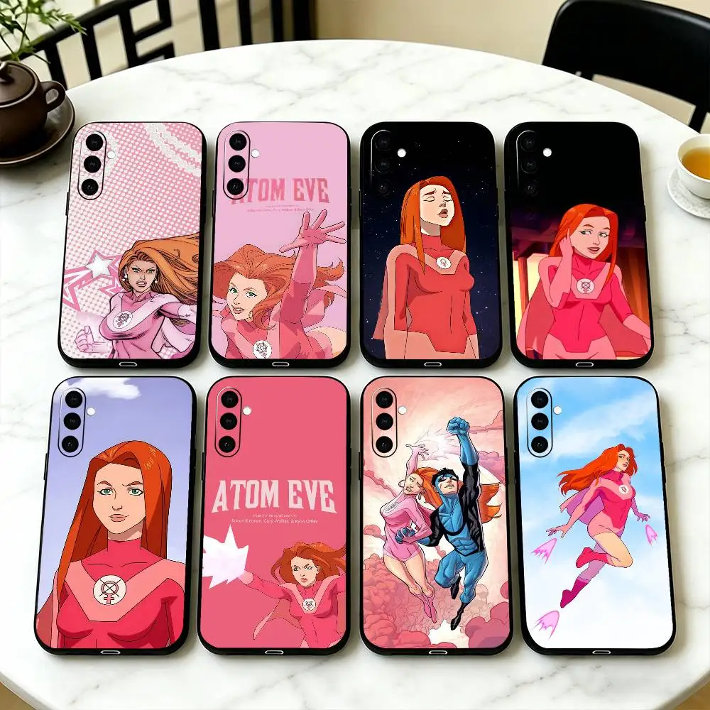 I-Invincible Season2  Atom Eve Phone Case For Samsung Galaxy A73,A72,A71,A70,A53,A52,A51,Others Soft Black Cover
