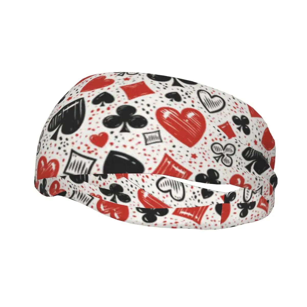 

Suits Abstract Casino Poker Elastic Hair Band Yoga Headband Makeup Hair Hoop Headwrap