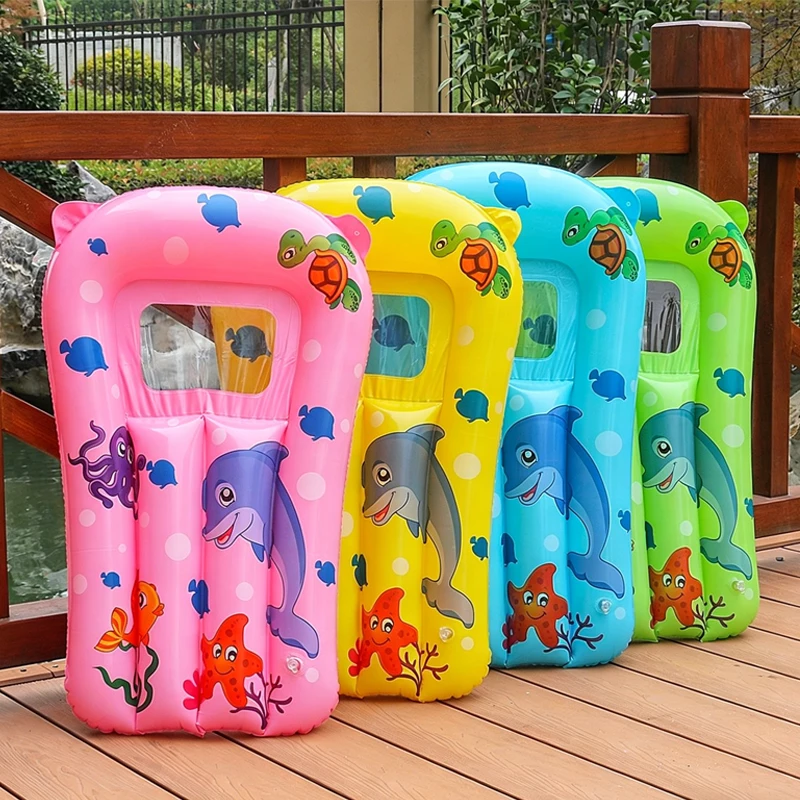 

Kids Inflatable Pool Floating Seat Swimming Ring Water Hammock Recliner Inflatable Floating Row Pool Bathtub Water Bed Toys
