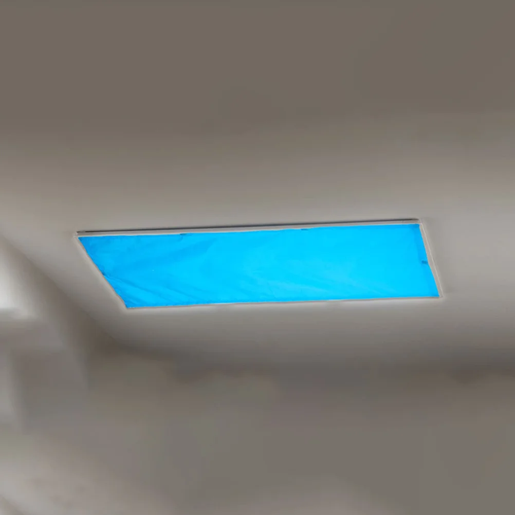 

Fluorescent Magnetic Lampshade Flame Retardant Cloth Replacement Ceiling Lamp Cover for Classroom Office Hospital Light Filter