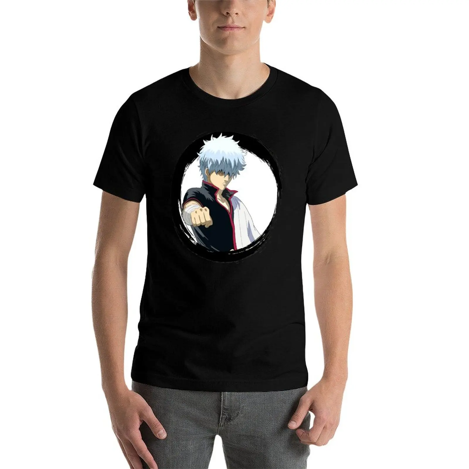 

Gintama, Kintoki T-Shirt man t shirts cotton man t shirt graphic man graphic t shirt T-Shirt