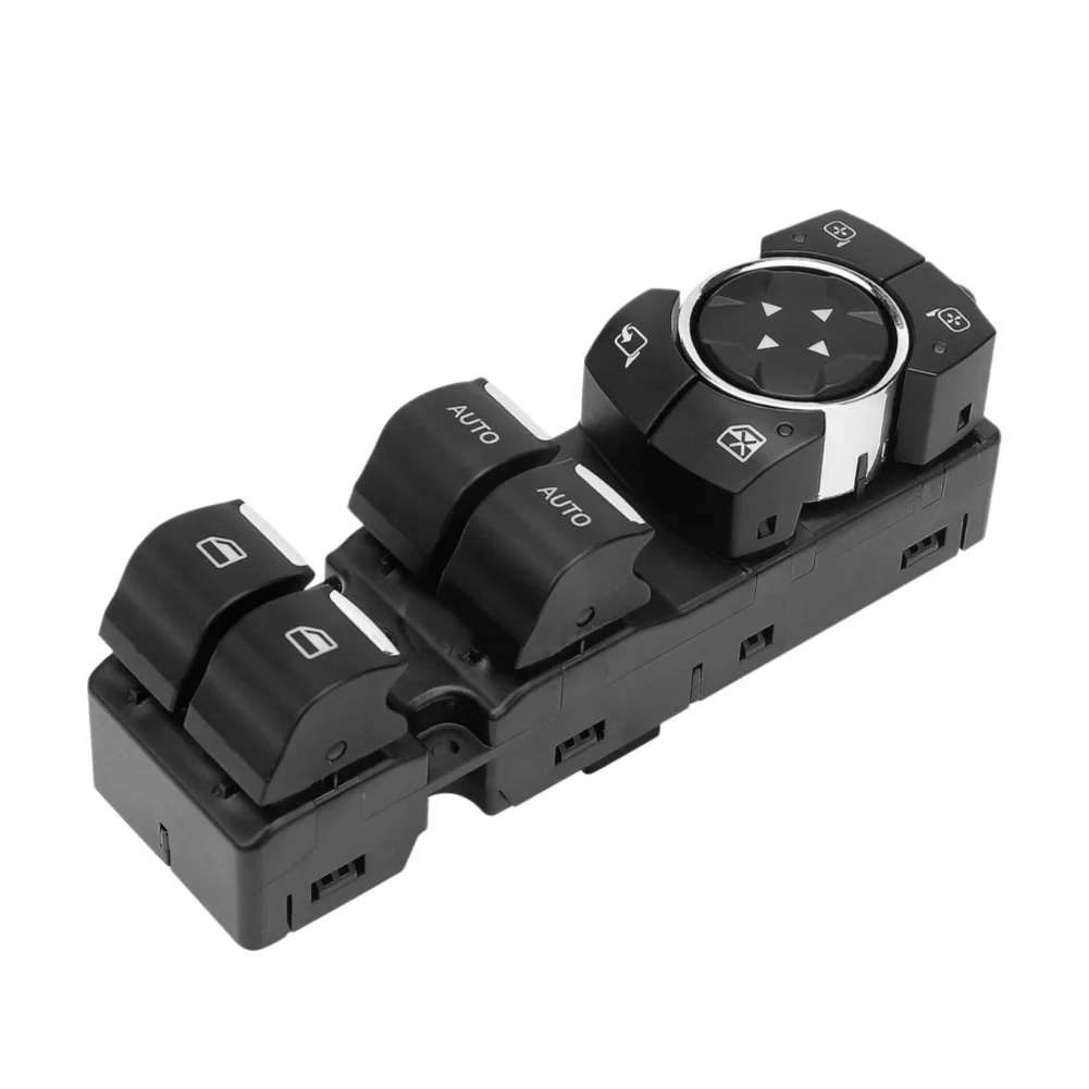 Oem Replacement Switch Black Driver Side Window Switch Abs Plastic Construction Green Backlight Yellow Backlight