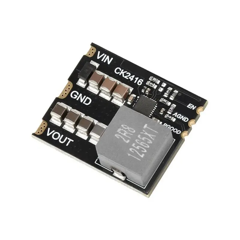 【LIMITED TIME DISCOUNT】DC 5-24V To DC 3.3V 16A / 12-24V To DC 9V 12A Step-Down Converter Module, Adjustable Voltage Power CK2416