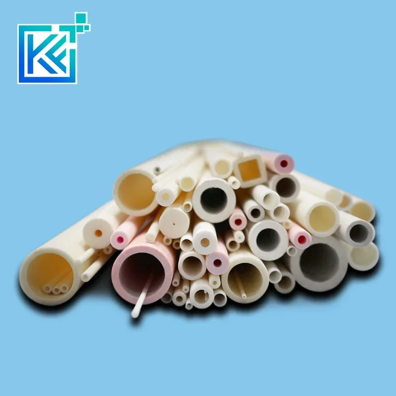 

99.5%-Al2O3High Thermal Corundum Tube OD12.0*ID4.0mm/Round Single-Bore Alumina Tube/Insulating Ceramics For Thermocouple Sensors