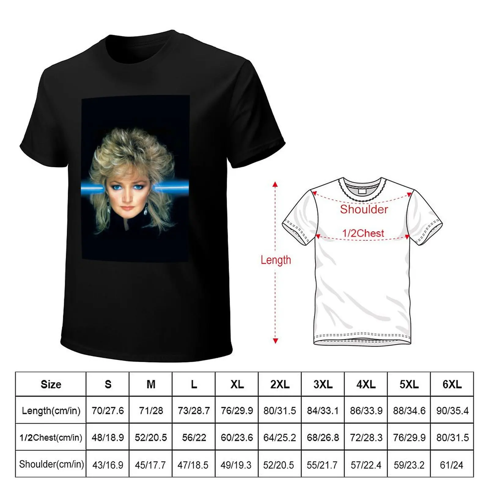 Bonnie Tyler T-Shirt oversized oversized t shirt customizeds men graphic t shirts