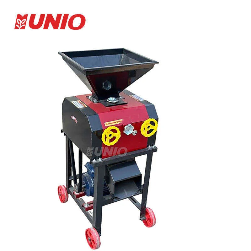 Corn Sheller Household Flour Mill for Chicken Duck Peanut Wheat Sorghum Brewing Flattening Breeding Squeezing Chicken Crusher