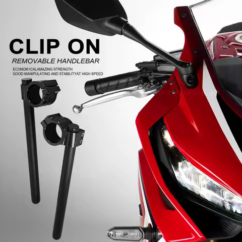 Handlebar Clip On Fork Handle For Honda CBR1000RR CBR954RR RVT1000R RC51 CBR650R CBR600RR CBR500R CBR300R CBR250R CBR125R
