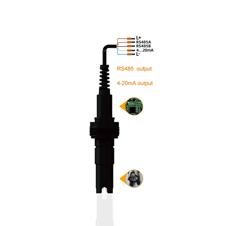 

Online Monitoring Digital Conductivity Probe RS485 TDS Sensor 4-20mA Salinity Probe IP68 Grade Water Conductivity Sensor