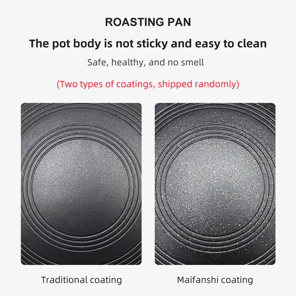 Multifunction induction cooke Roasting Pan Fried Steak Korean Nonstick Frying Pan Outdoor BBQ Plate Camping Grill Pan Barbecue