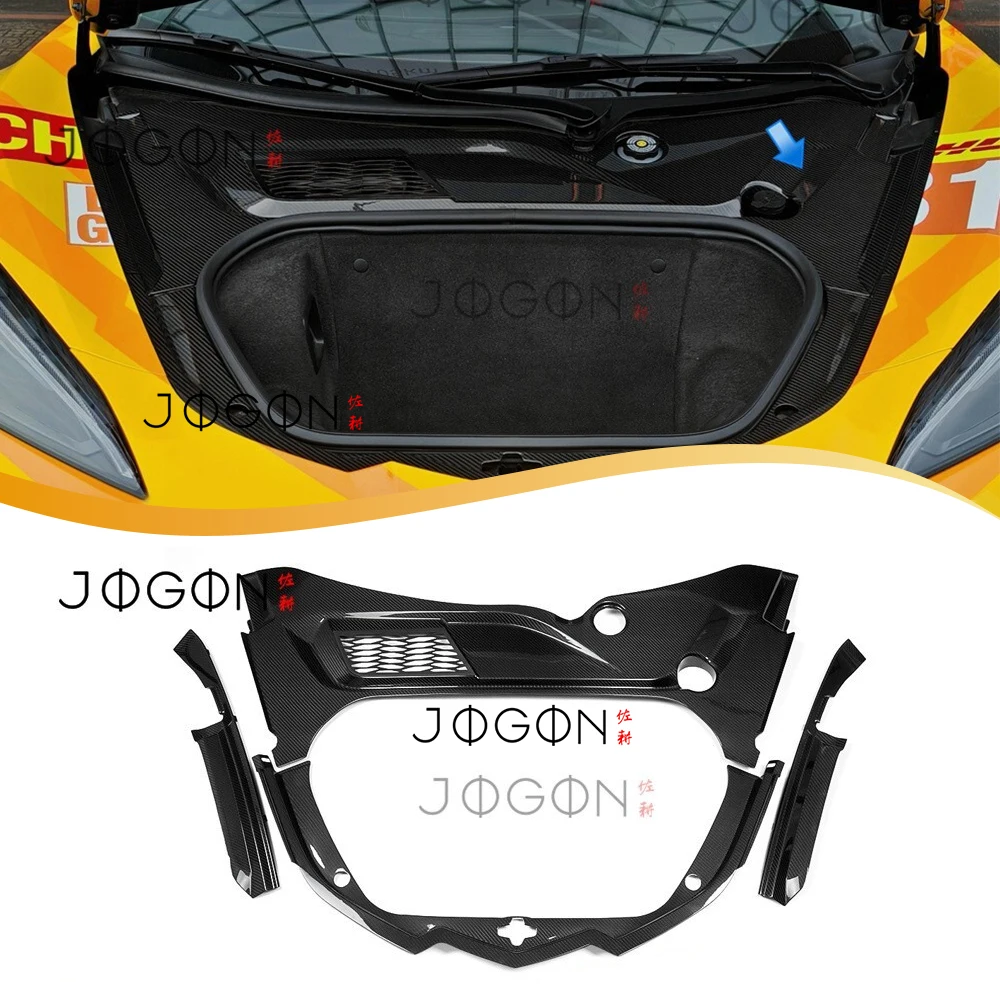 

For Chevrolet Corvette C8 Stingray Coupe Convertible HTC ZR1 Z06 Z51 E-Ray 2020 up Car Front Truck Storage Side Cover Panel ﻿