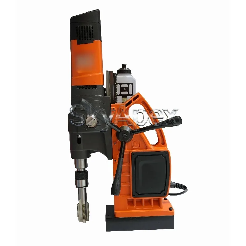 Industrial Processing Equipment Electromagnetic Drill Forward Reverse Tapping Speed Control Portable For Steel Plate Drilling