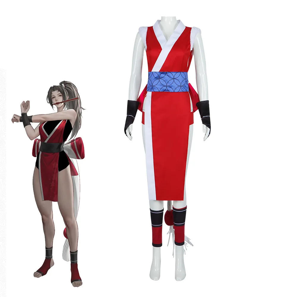 

Street Fighter 6 Costume Same Style As Akuma's Red Dress Cosplay Halloween Performance Costume Game Performance Costume