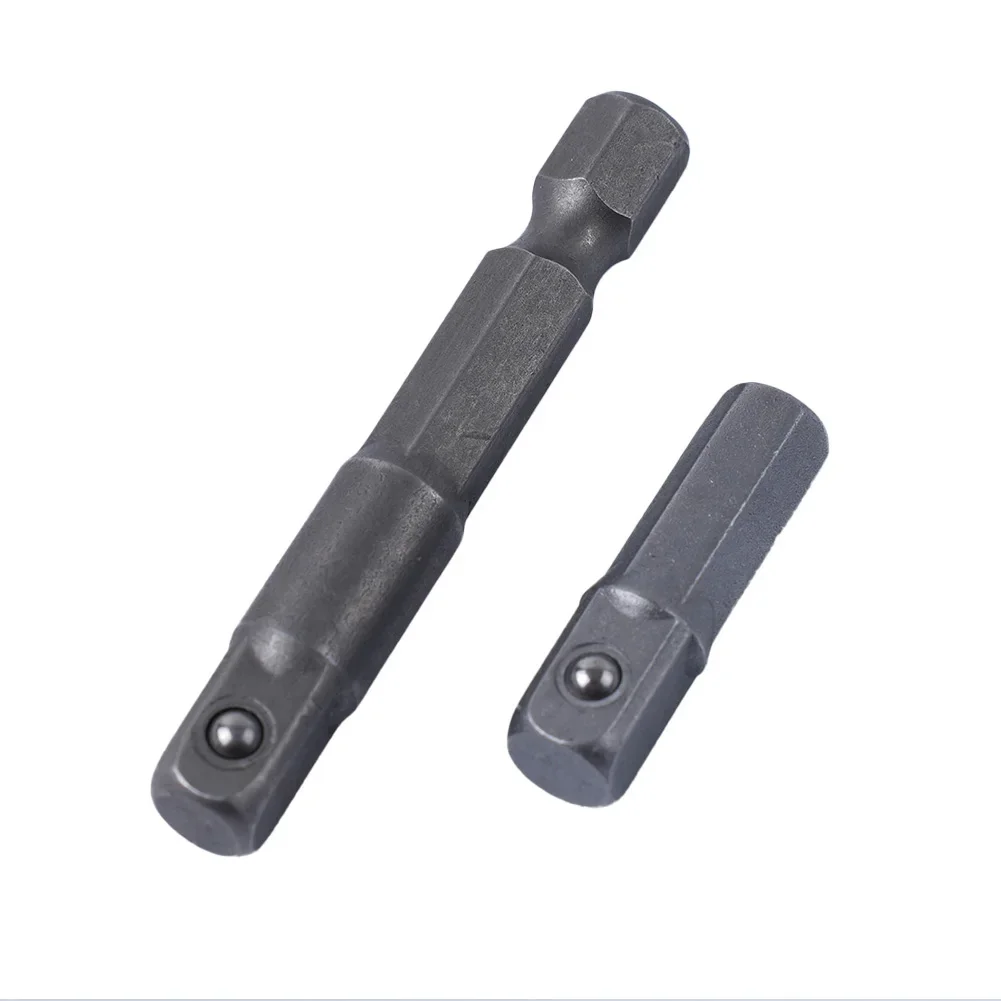 Transform Your Approach to Projects with 2pcs Socket Adapter Converter 14 Hex Shank Drive Extension Klucz