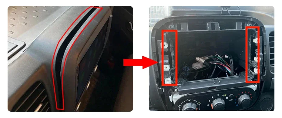 Junsun Android Auto Autoradio für Renault Trafic 3 2014-2021 Opel Vivaro B 2014-2018 Multimedia Wireless Apple CarPlay Smart Intelligent Systems IPS Touchscreen Stereo Video Player 2 Din Autoradio Head Unit Navigation BT GPS 4G WIFI FM AM DSP RDS SWC – Detail 2