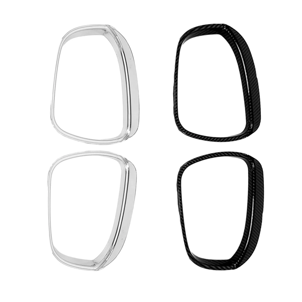 

2Pcs Car Rear View Mirror Mirror Rain Blocker Eyebrow Trim Rainshield Visor Cover Replacement For Mitsubishi Outlander 2022-2023