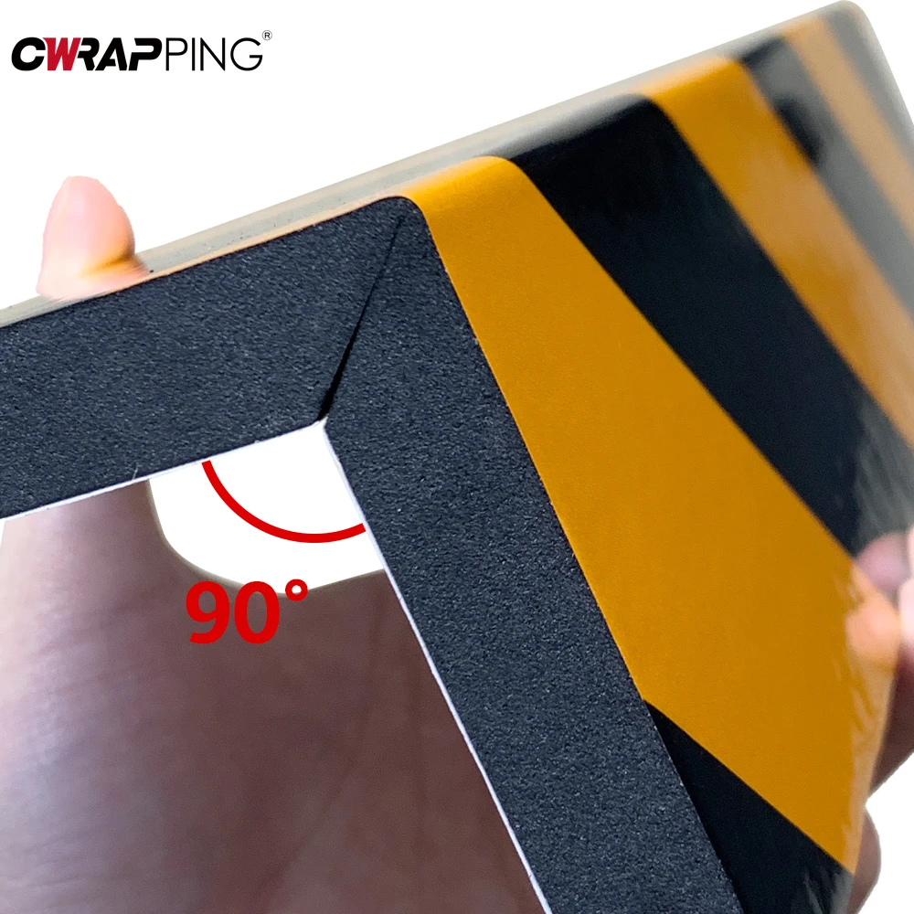 حامي باب السيارة رغوة حافة الوفير ذاتية اللصق عاكسة تحذير وقوف السيارات DIY بها بنفسك الحشو الآمن لملحقات ديكور السيارات