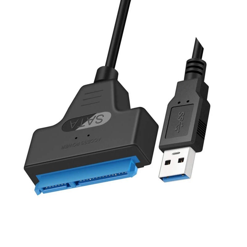 

USB-кабель Sata, адаптер Sata 3-USB 3,0, USB-адаптер Sata, кабель с поддержкой 2,5 дюйма Ssd Hdd, жесткий диск