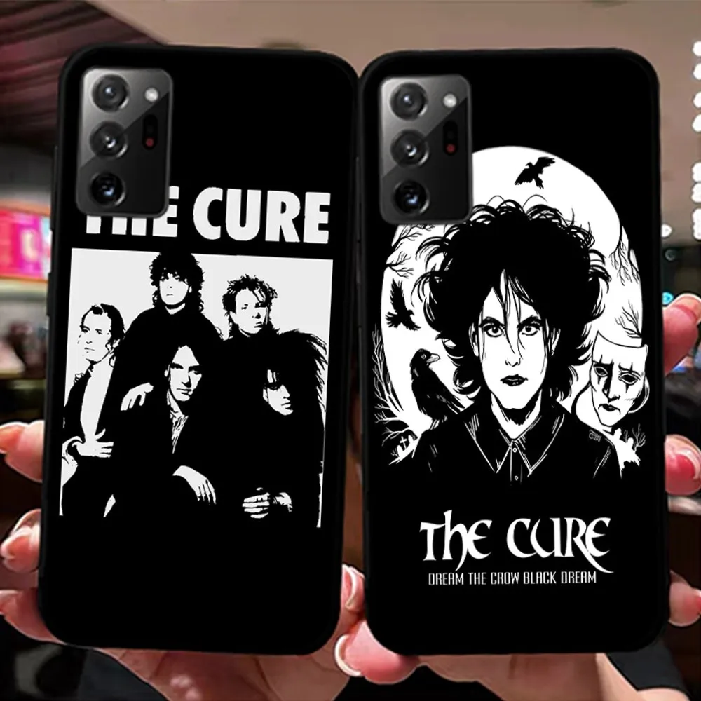 The C-Cure Robert Smith Phone Case For Samsung Note 8 9 10 20 Pro Plus Lite M 10 11 20 30 21 31 51 A 21 22 42 02 03