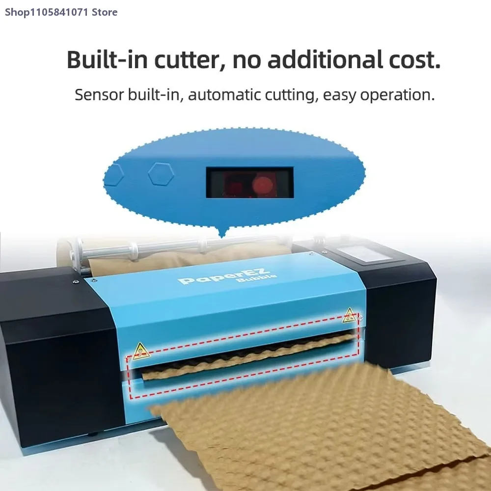 Bubble Paper Machine Packaging Materials and Supplies Industrial Air Cushion For Line Logistics Printing Supporting Equipment view 4