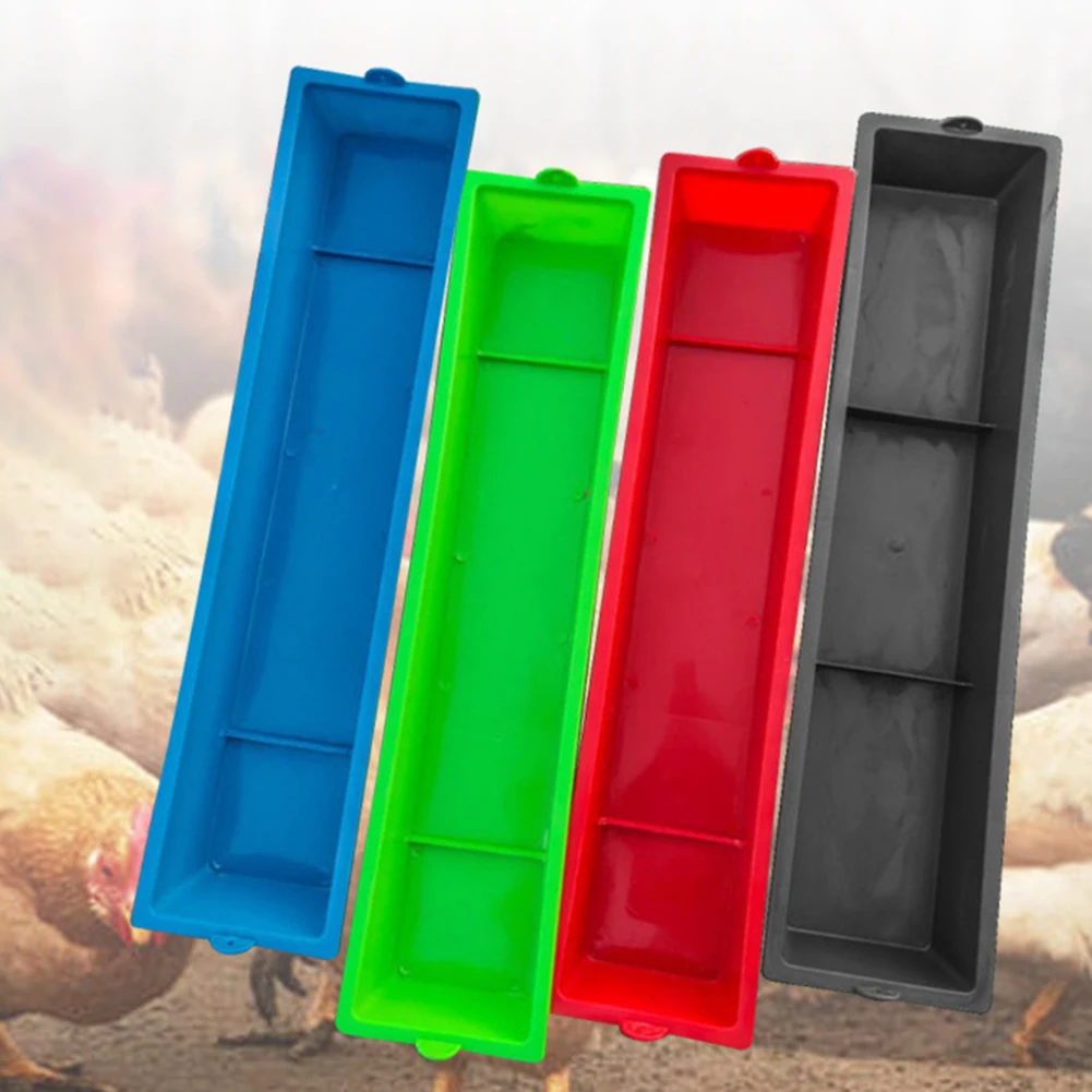 

4 шт. набор дозаторов для пищевых продуктов, толстый пластиковый желоб для птицы, двойная кормушка с защитой от проливания, большая емкость, подвесная кормушка, дозатор еды