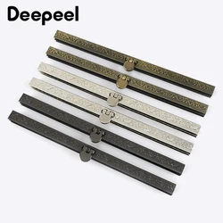 5 Stücke Deepeel 19 cm Metall Geprägte Geldbörse Rahmen Tasche Schloss Kupplung Münze Taschen Verschluss Nähen Hardware Brieftasche Handtasche Teile Zubehör