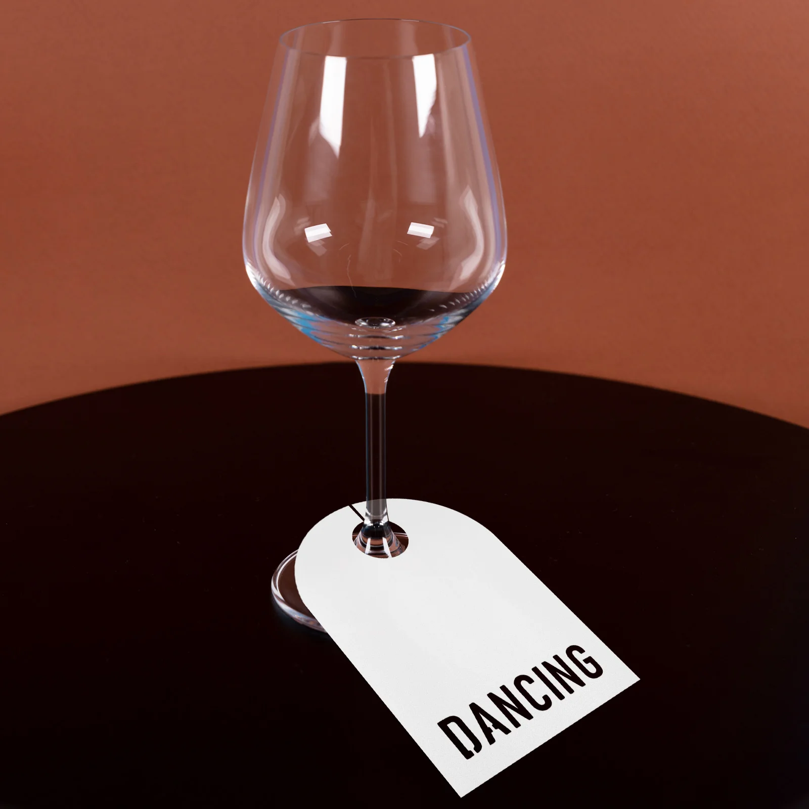 

50Pcs Wine Glass Name Place Tags - Elegant Handwritten Drink Labels for Parties - Reusable Paper Charms for Wedding Bachelorette