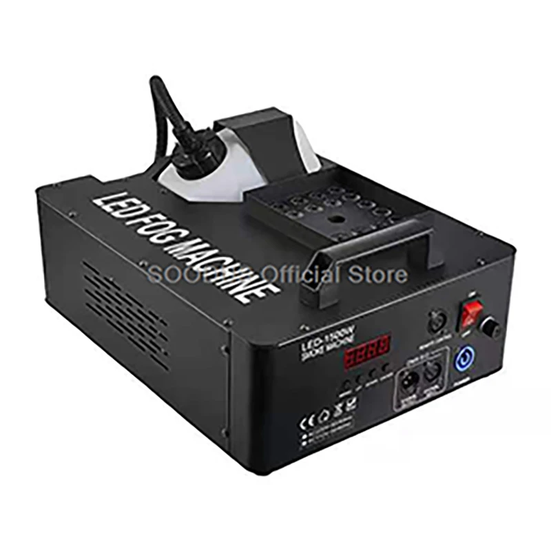 

Gas Column Smoke Machine 1500W Mist Fog Machine with DMX512 Control Smoke Upwards Led Fog Machine for Stage Wedding Disco Party