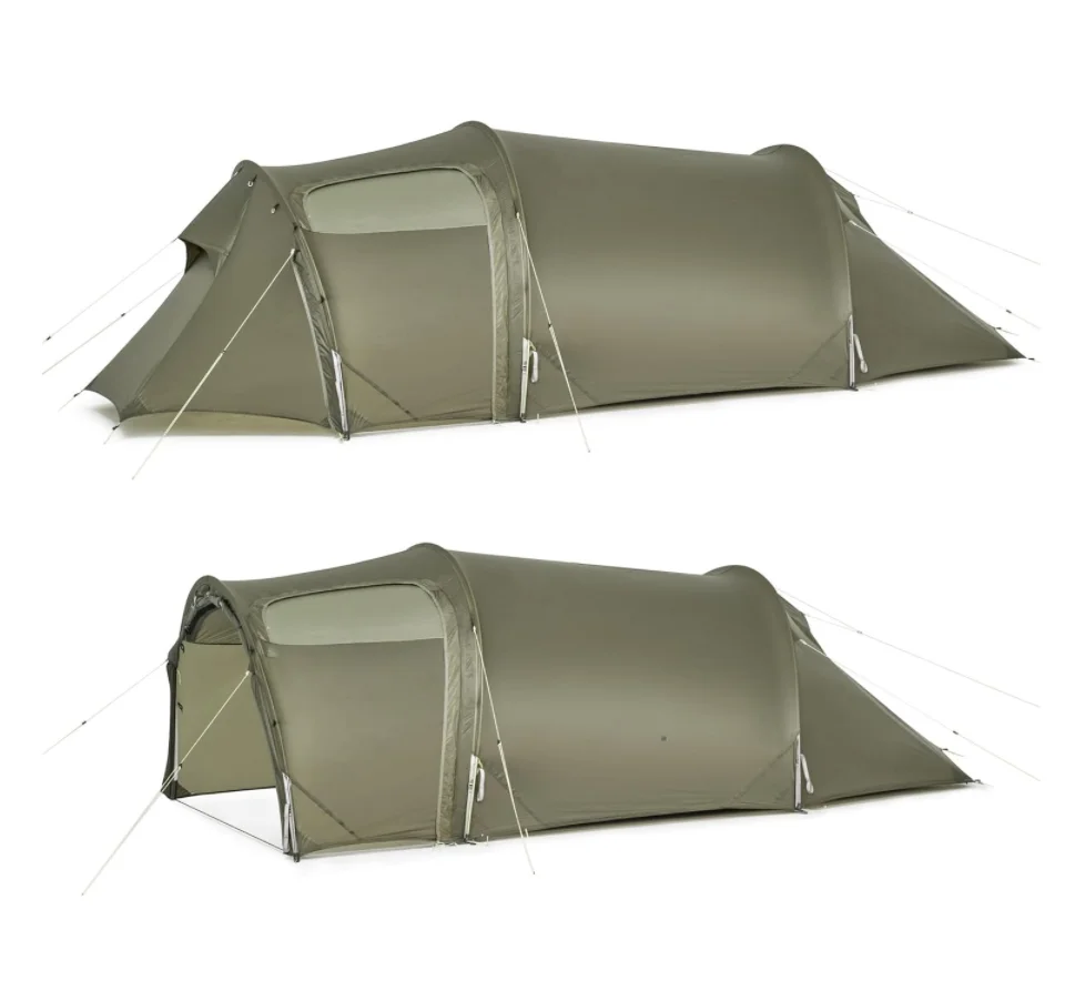 Hot-selling Double Layer 4 Season Waterproof 2-3 Person Tunnel Tent