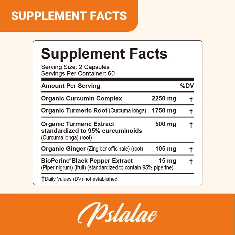 Куркуминная куркума — 95% изгибниц и биопропилена — улучшает гибкость суставов, антиоксидант, улучшает впитывание, здоровье