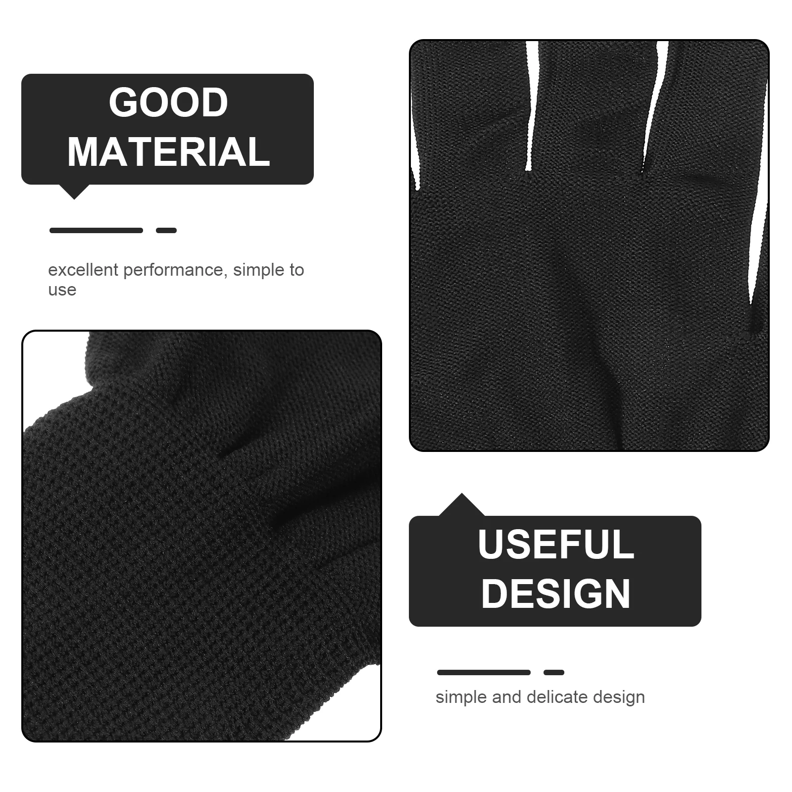 Gloves Knit for Electronic Assembly Protective Work Anti Static Knitting Knitted Working