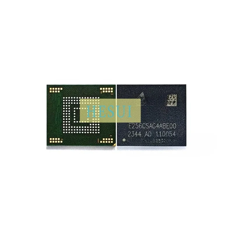 Used&Not NEW&Send after Measure E256CSAG4ABE00256GB eMMC flash memory particles, hard disk font library, life 0-10