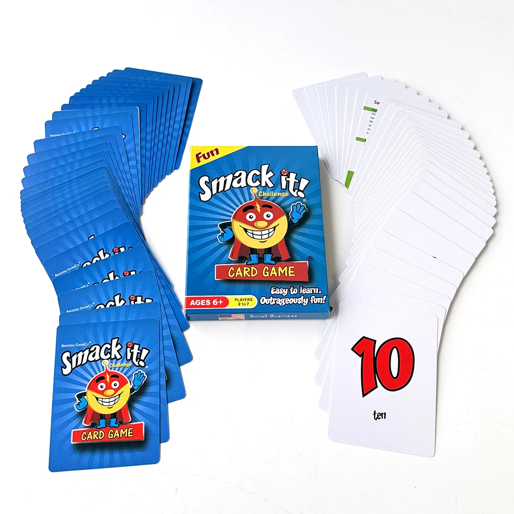 Arizona GameCo Smack it! Card Game for Kids & Families – Fun and Easy to Learn for Boy or Girl Ages 6-12