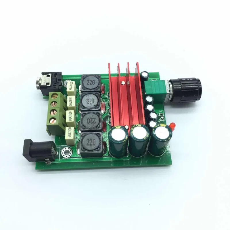 Finished board 2.0 hifi level tpa3116 digital power amplifier board dual 50w tpa3116d2 power amplifier board