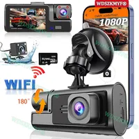 2/3 Channel Dash Cam for Cars Camera WIFI Car DVR 1080P Video Recorder Front inside Rear View Camera Black Box Car Assecories