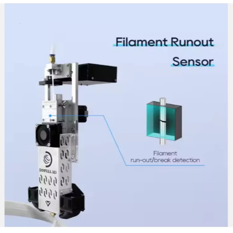 Afbeelding 4: 3D-printer groot formaat snel afdrukken automatische nivellering auto-onderdelen precisie industriële PETG-filament Impresora 3d