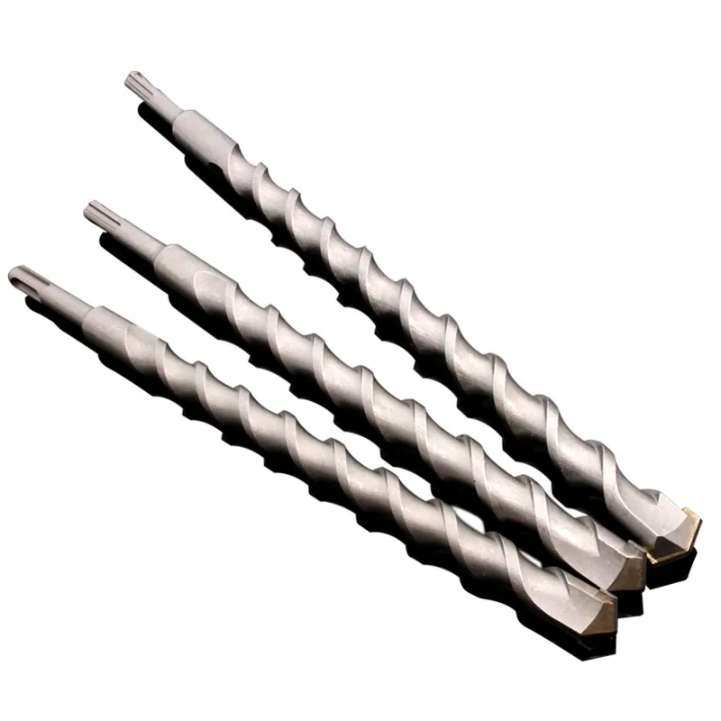 Concrete  Crosshead Spiral Hammer Drill Bit Set 8/10/12/14/16-30mm Electric Hammer Drilling Bit Walls stones Brick Block